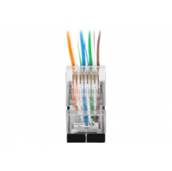 LANBERG PLS-5000EZ Lanberg wtyk sieciowy RJ45 (8P8C) KAT.5E FTP (100 SZT) przelotowy