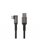 Kabel NATEC Genesis USB-C -> USB-A 3.1 gen 1 PD15W 5m 5 gb/s czarny