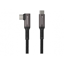 Kabel NATEC Genesis USB-C M/M 3.1 Gen 2 3m PD 60W VR czarny