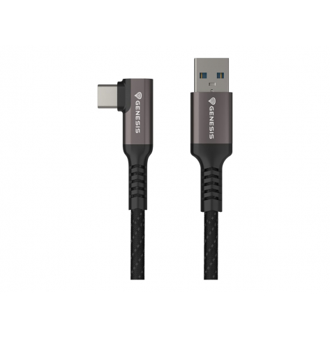 Kabel NATEC Genesis USB-C M/M 3.1 Gen 2 3m PD 60W VR czarny