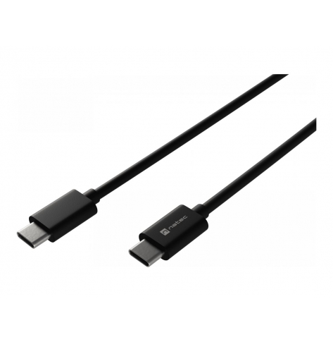 Kabel NATEC Prati USB-C 2.0 M/M 2m PD 100W czarny