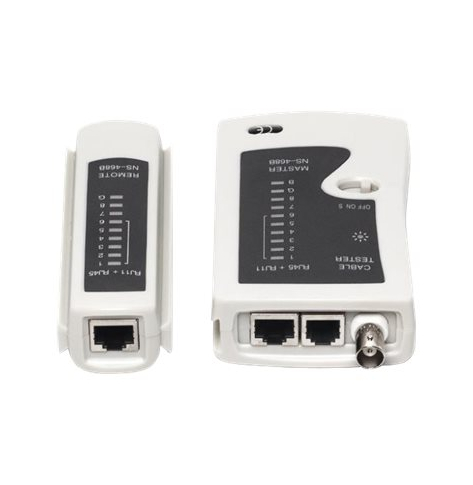 Kabel NETRACK 103-02 tester kabli RJ11/RJ12/RJ45 BNC/UTP/FTP/STP