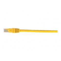 Kabel NETRACK BZPAT05UY krosowy RJ45, oslonka zalewana, kat. 5e UTP, 0.5m z