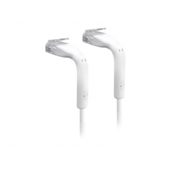 Kabel UBIQUITI UC-PATCH-RJ45 krosowy - CAT 6 0.1m biały