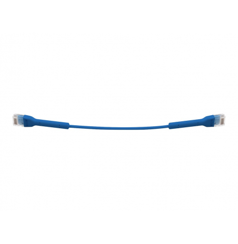 Kabel UBIQUITI UC-PATCH-RJ45-BL krosowy - CAT 6 0.1m niebieski