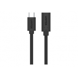 Kabel UNITEK C14086BK Przedluzacz USB-C 4K PD 20V/5A 0.5m