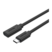 Kabel UNITEK C14086BK-1M Przedluzacz USB-C 4K PD 20V/5A 1m
