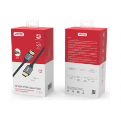 Kabel UNITEK C140w HDMI 2.1 8K 4K120Hz UHD 5m