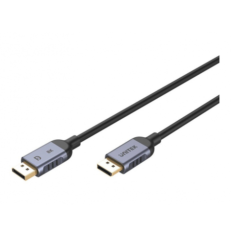 Kabel UNITEK C1628GY01-2M DisplayPort 1.4 8K60Hz 4K240Hz HDR 2m