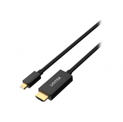 Kabel UNITEK V1152A Adapter miniDP - HDMI 4K 30Hz 2m
