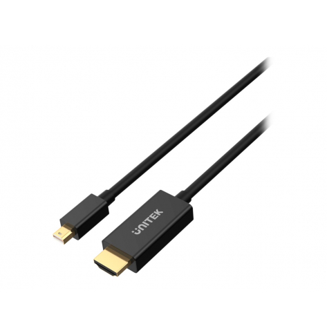 Kabel UNITEK V1152A Adapter miniDP - HDMI 4K 30Hz 2m