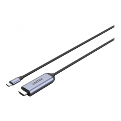 Kabel UNITEK V1423A Adapter USB-C - HDMI 2.0 4K 1.8M