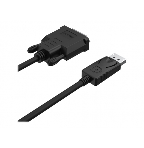 Kabel UNITEK Y-5118BA DisplayPort - DVI 1.8m M/M