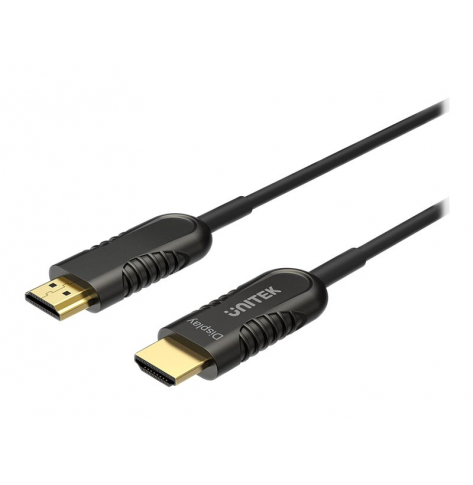 Kabel UNITEK Y-C1034BK HDMI Optyczny v2.0 M/M 60m czarny