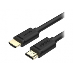 Kabel UNITEK Y-C139M Kabel HDMI v.2.0 M/M 3m gold BASIC