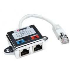 Rozdzielacz sieciowy INTELLINET 504195 Intellinet adapter sieciowy rozdzielacz RJ45x2 STP