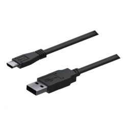 Kabel TELTONIKA NETWORKS USB-A 2.0 to micro USB-B 0.8m