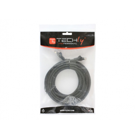 Kabel TECHLYPRO 308022 krosowy RJ45 Cat5e UTP CCA 3m czarny