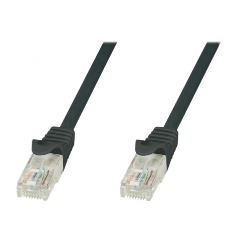 Kabel TECHLYPRO 307964 krosowy RJ45 Cat5e UTP CCA 2m czarny