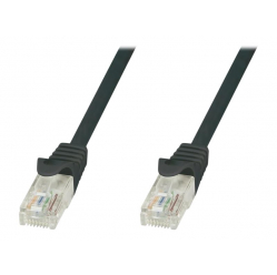 Kabel TECHLYPRO 024148 krosowy RJ45 Cat5e UTP CCA 1m czarny