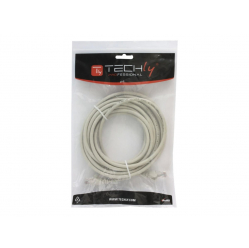 Kabel TECHLYPRO 024056 krosowy RJ45 Cat5e UTP CCA 0 5m szary