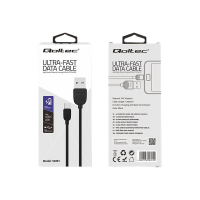 Kabel QOLTEC Ultra-fast data USB-C / USB-A 2.0 1.2 m