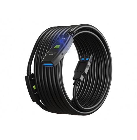 TECHLY przedluzacz aktywny 10m USB 3.0 AM-AF 2x wzmacniacz