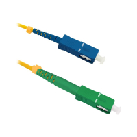 Kabel QOLTEC 54290 Optic krosowy - G.652D SC/APC-SC/UPC Singlemode 9/125 Simplex 2m