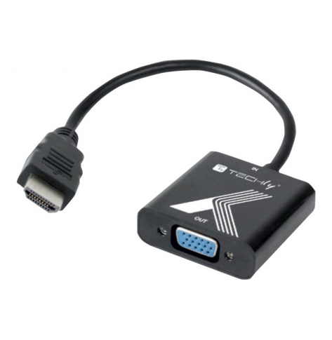 TECHLY Konwerter Adapter HDMI - VGA D-Sub 1920x1200 M/F