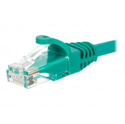 Kabel NETRACK BZPAT7UG krosowy RJ45, oslonka zalewana, kat. 5e UTP, 7 m zielony