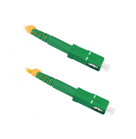 Kabel QOLTEC 54287 Optic krosowy - G.652D SC/APC-SC/APC Singlemode 9/125 Simplex 15m