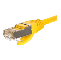 Kabel NETRACK BZPAT7FY krosowy RJ45, oslonka zalewana, kat. 5e FTP, 7m żółty