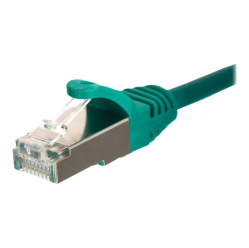 Kabel NETRACK BZPAT7FG krosowy RJ45, oslonka zalewana, kat. 5e FTP, 7m zielony