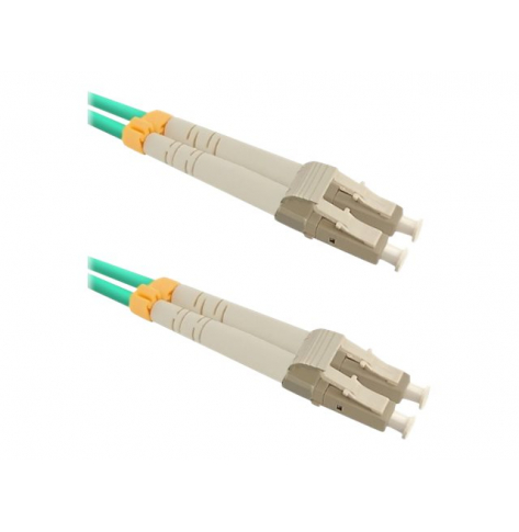 Kabel QOLTEC 54082 Optic krosowy - OM3 LC/UPC - LC/UPC Multimode 50/125 Duplex 20m