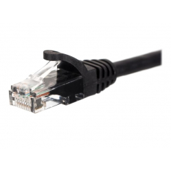 Kabel NETRACK BZPAT5UK krosowy RJ45, oslonka zalewana, kat. 5e UTP, 5m czarny