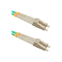Kabel QOLTEC 54076 Optic krosowy - OM3 LC/UPC - LC/UPC Multimode 50/125 Duplex 2m