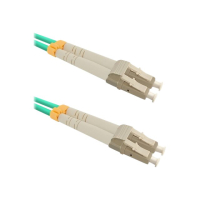Kabel QOLTEC 54075 Optic krosowy - OM3 LC/UPC - LC/UPC Multimode 50/125 Duplex 1m