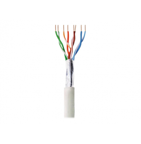 Kabel TECHLY F/UTP Zwój kabla - CAT 5e 305m szary