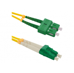 Kabel QOLTEC 54035 Optic krosowy - G.652D SC/APC-LC/APC Singlemode 9/125 Duplex 1m