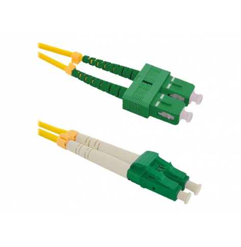 Kabel QOLTEC 54035 Optic krosowy - G.652D SC/APC-LC/APC Singlemode 9/125 Duplex 1m