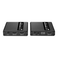Kabel TECHLY Extender HDMI 1080p Real Time Cat6/6a/7 do 70m EDID IR