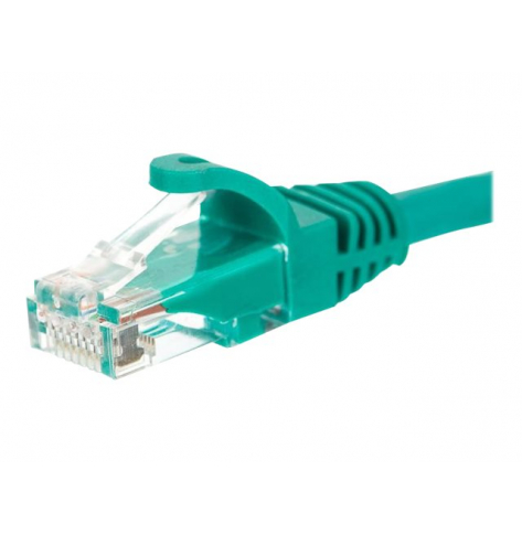 Kabel NETRACK BZPAT56G krosowy RJ45, oslonka zalewana, kat. 6 UTP, 5m zielony
