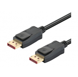 Kabel TECHLY DisplayPort 1.4 8K 5m Czarny DP-DP M/M