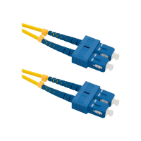 Kabel QOLTEC 54001 Optic krosowy SC/UPC-SC/UPC Singlemode 9/125 G652D Duplex 2m