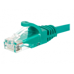 Kabel NETRACK BZPAT3UG krosowy RJ45, oslonka zalewana, kat. 5e UTP, 3m zielony