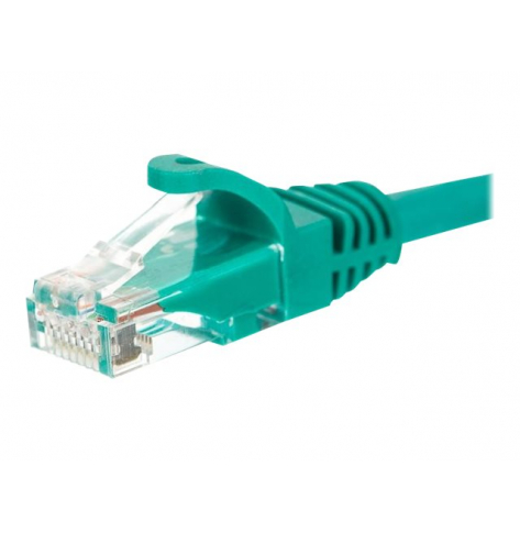 Kabel NETRACK BZPAT3UG krosowy RJ45, oslonka zalewana, kat. 5e UTP, 3m zielony