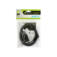 Adapter TECHLY konwerter USB2.0 to Serial czarny 1.5m