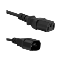 Kabel QOLTEC 53898 zasilajacy do UPS C13/C14 3m