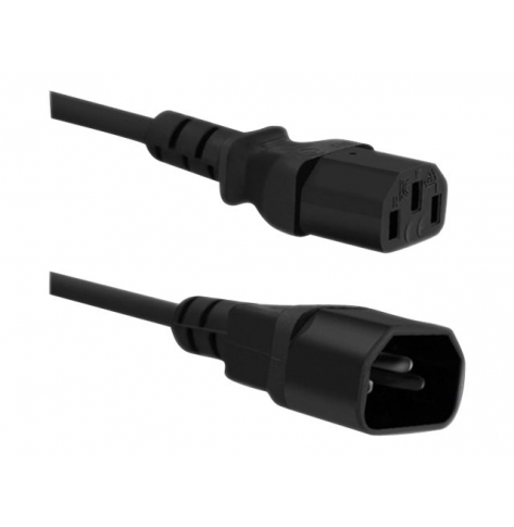 Kabel QOLTEC 53896 zasilajacy do UPS C13/C14 1.8m