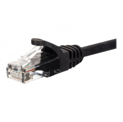 Kabel NETRACK BZPAT36K krosowy RJ45, oslonka zalewana, kat. 6 UTP, 3m czarny